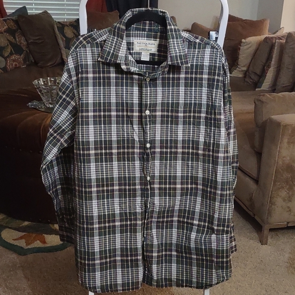 NAUTICA JEANS CASUAL Longsleeve Button Down Shirt